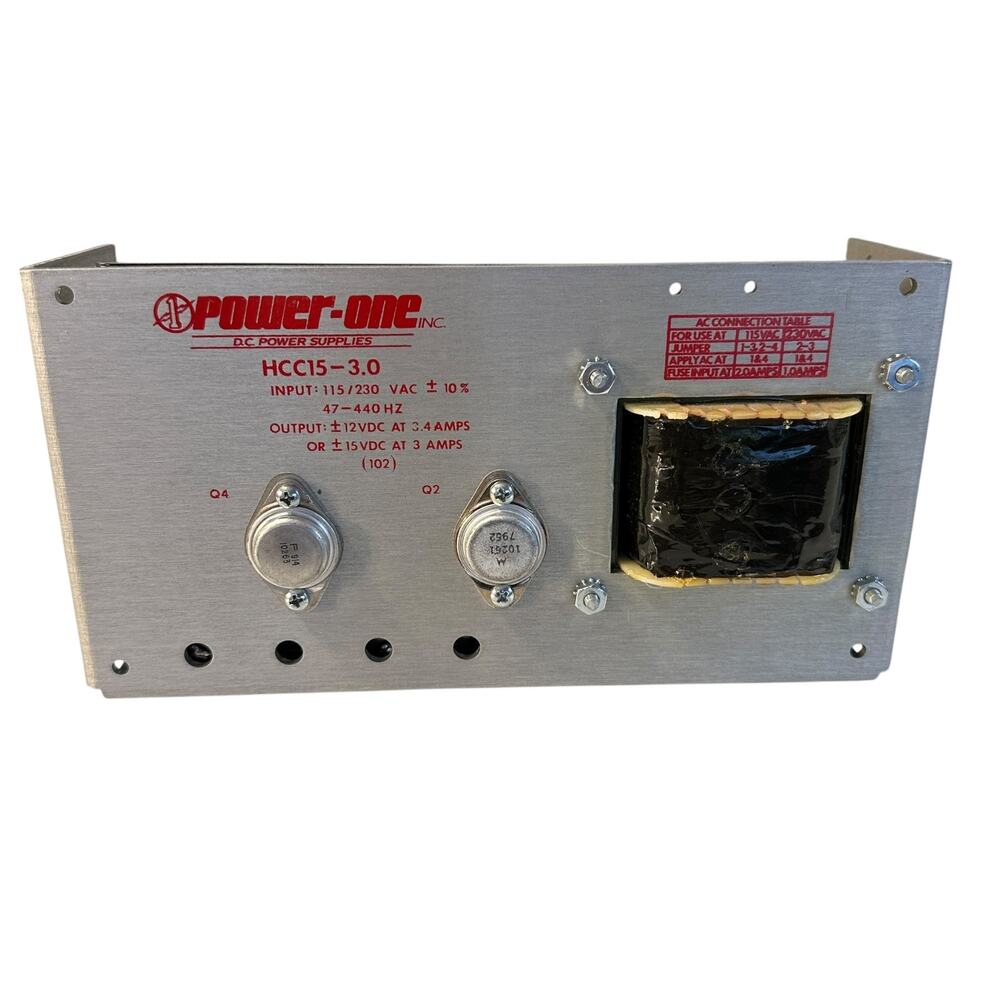 Power-One HCC 15-3.0 Power Supply Output